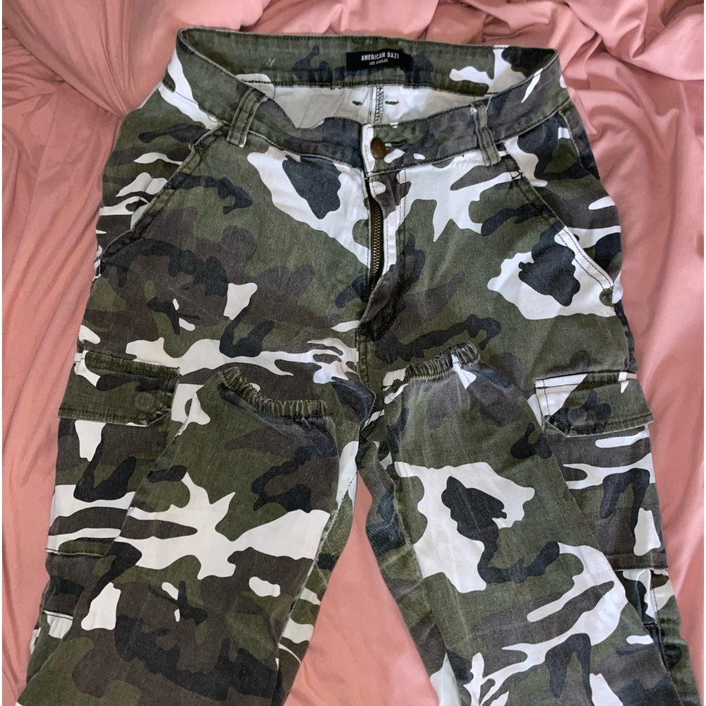 Camo Cargos